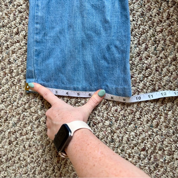 Zz Mizz Lizz Denim Jean jumpsuit vintage southwestern - Picture 8 of 14